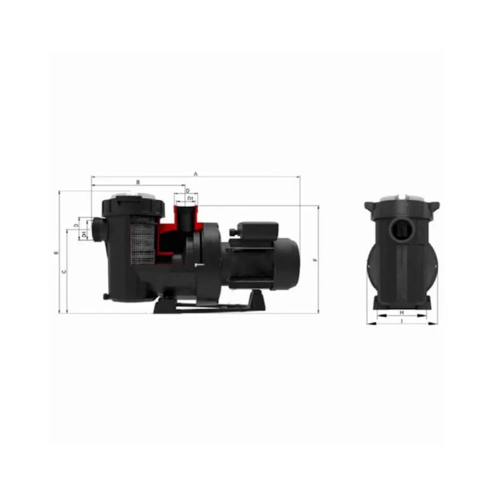 Astralpool Victoria Plus Silent Self Priming Pool Pump - 4 - Pumps