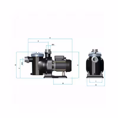 AstralPool pompe piscine auto amorçante Sena - 4 - Pompes