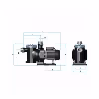 AstralPool selbstansaugende Poolpumpe Sena - 4 - Pumpen