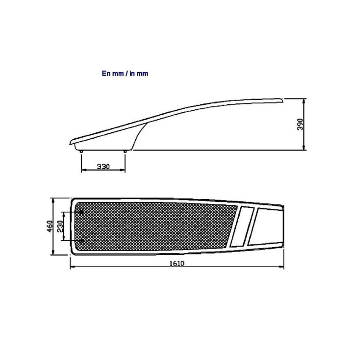 Astralpool Trampolino Piscina Dynamic Flessibile 161 X 46 Cm 21392 - 3 - Trampolini