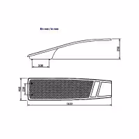 AstralPool Dynamic Flexible duikplank 161 x 46 cm 21392 - 3 - Duikplanken