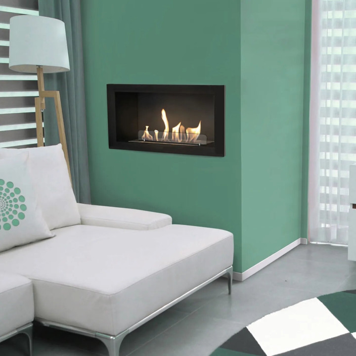 4.11 kW Inserto Camino Bioetanolo Apertura Frontale 00088 Gmr Trading - 2 - Caminetti e stufe
