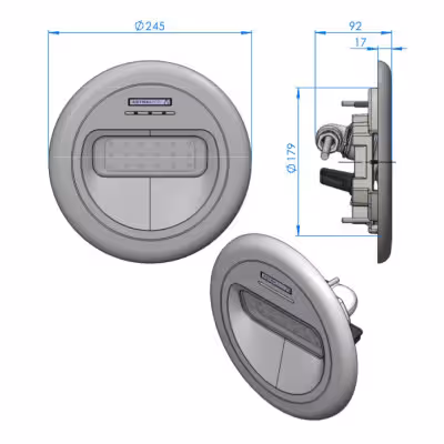AstralPool Scheinwerfer Lumiplus Design für öffentliche Pools - 5 - Beleuchtung