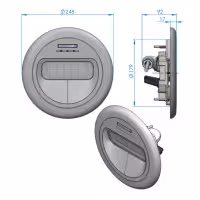 AstralPool Scheinwerfer Lumiplus Design für öffentliche Pools - 5 - Beleuchtung