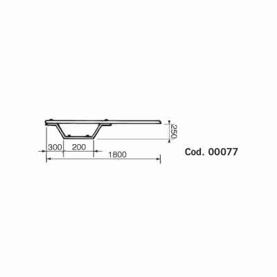 AstralPool Sprungbrett Crossbow Modell für Schwimmbecken - 2 - Sprungbretter