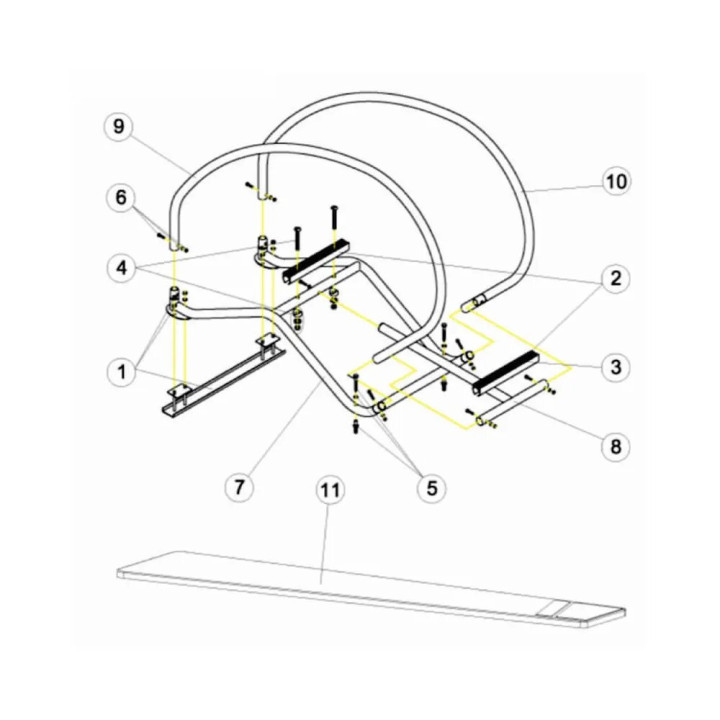 AstralPool trampolín Dynamic y Flexible para piscinas - 3 - Trampolines de Buceo