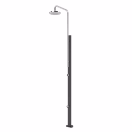 AstralPool ducha cromada para piscina con lavapiés - 1 - Duchas