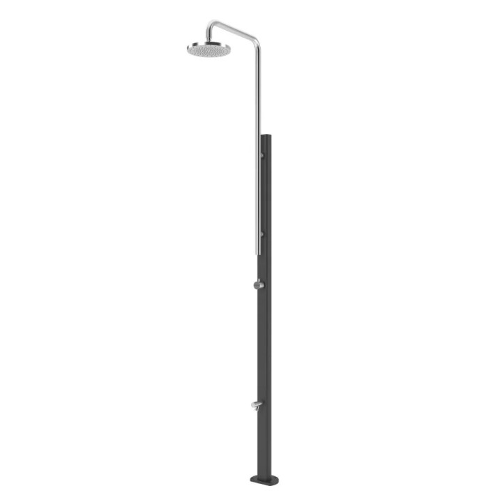 AstralPool ducha cromada para piscina con lavapiés - 1 - Duchas