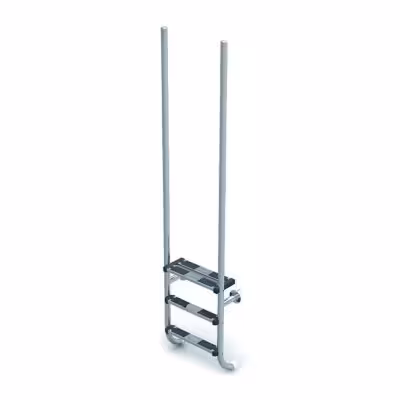 AstralPool elegante zwembadladder met extra veiligheids trede - 1 - Ladders