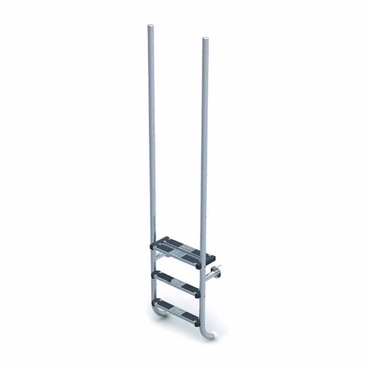 AstralPool elegante zwembadladder met extra veiligheids trede - 1 - Ladders
