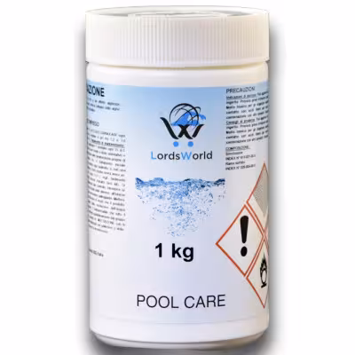 Pastilles de chlore 200g multi action dissolution lente LordsWorld - 1 - Chlore