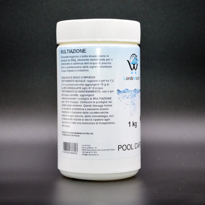 Chlortabletten 200 g Multi Action langsam löslich LordsWorld - 4 - Chlor