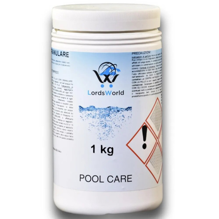 Chloorgranulaat 56% dichloor snel oplossend LordsWorld - 1 - Chloor