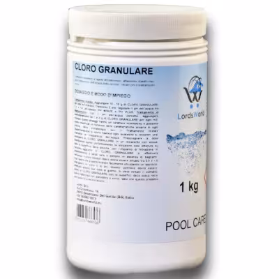 Chlore granulé 56% dichlore dissolution rapide LordsWorld - 2 - Chlore