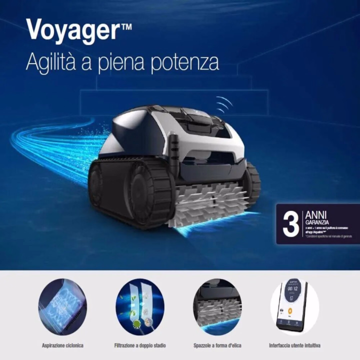 Astralpool IQ Voyager Pulitore Automatico per Piscina - 4 - Robot per Pulizia Piscine