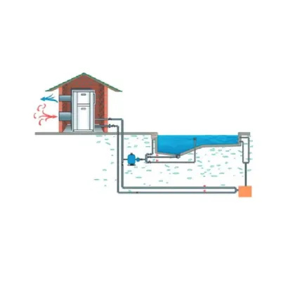 Air/water Chiller model heat pump - Outdoor pools PROHEAT II AstralPool - 2