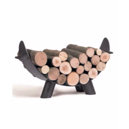 Cook King Holzhalter außen Metall Mila 333240 - 1 - Outdoor-Feuer-Zubehör