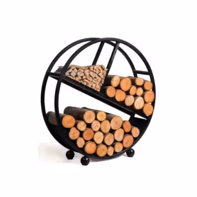 Cook King soporte leña interior diámetro 80 cm Diego 333237 - 1 - Accesorios para fuegos exteriores