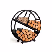 Cook King brandhoutopslag binnen diameter 80 cm Diego 333237 - 1 - Accessoires voor buitenhaarden