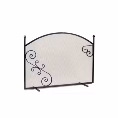 Cook King pare étincelles acier 100 x 72 cm Aldi 33335 - 1 - Accessoires pour feux d'extérieur