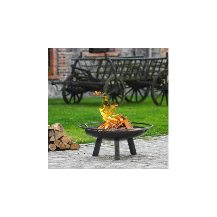 Cook King Feuerschale aus Stahl Porto 60 cm Made in Europe 111265 - 2 - Outdoor-Feuer-Zubehör