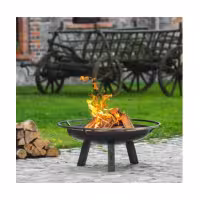 Cook King Braciere Acciaio Porto 60Cm Prodotto In Europa 111265 - 2 - Accessori per il fuoco all'aperto