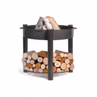 Cook King Feuerschale aus Stahl Montana High 60 cm Made in Eu 111361 - 1 - Outdoor-Feuer-Zubehör