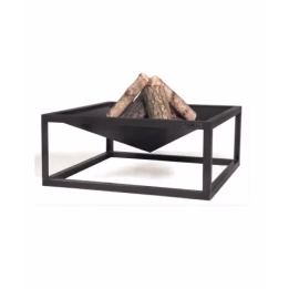 Cook King brasero acier Square 70 x 70 cm fabriqué en Europe 111370 - 1 - Accessoires pour feux d'extérieur