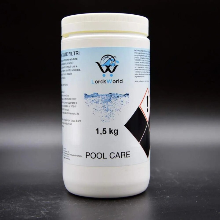 Entkalker Granulat 1.5 kg für Sandfilter LordsWorld - 3 - Klärmittel und Enzyme