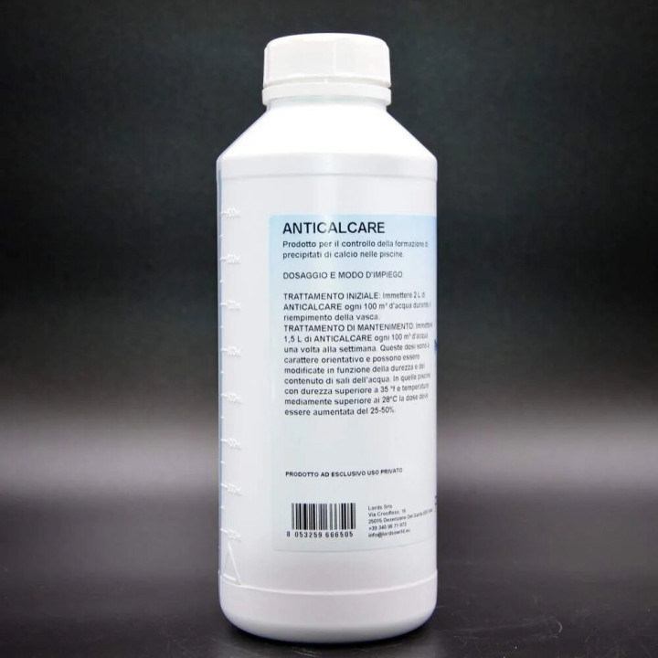 Liquide anti calcaire prévient le calcaire pour piscines LordsWorld - 3 - Clarifiants et Enzymes