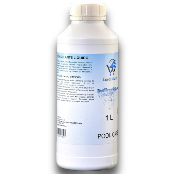 Floculant clarifiant anti turbidité pastilles et liquides LordsWorld - Ref: 3090