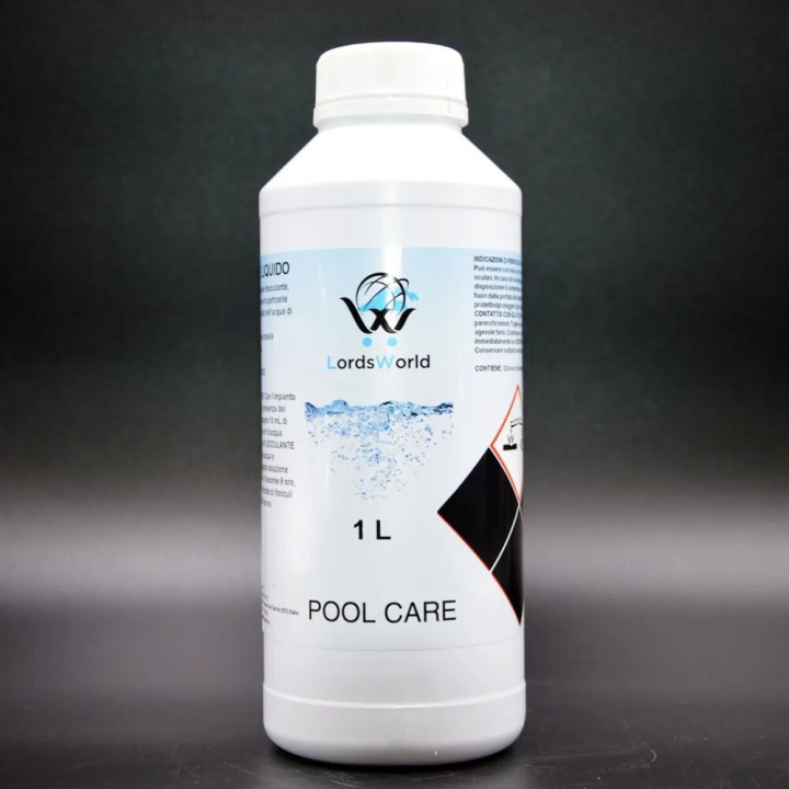 Flocculant Anti Turbidity Clarifier Tablets And Liquids LordsWorld - Ref: 3092
