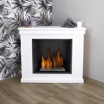 Bioethanol haard 3.0 kW wit Raffaello 00089 Gmr Trading - 2 - Haarden & Kachels