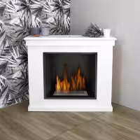 3.0 kW cheminée bioéthanol blanche Raffaello 00089 Gmr Trading - 2 - Cheminées et poêles