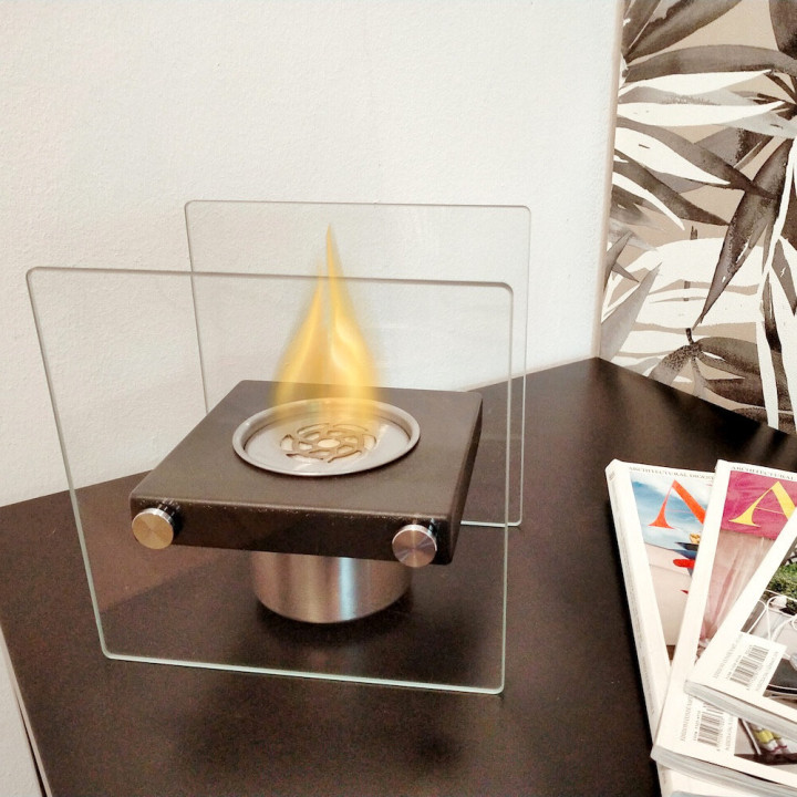 0.76 kW Bioethanol Table Fireplace Tiziano 00114 Gmr Trading - 3 - Fireplace & Stoves