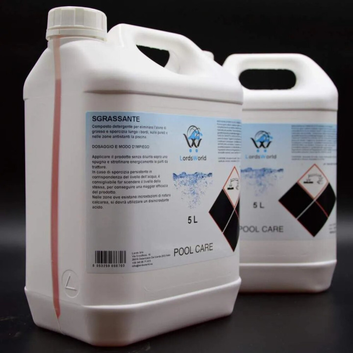 Dégraissant alcalin liquide pour nettoyage bords de piscine LordsWorld - 11 - Détachants