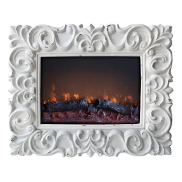 1400 1800W Electric Fireplace Shabby Chic 00179 Gmr Trading - 1 - Fireplace & Stoves