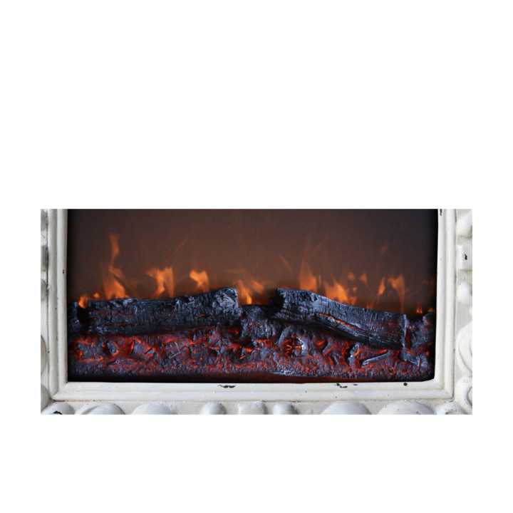Chimenea eléctrica 1400 1800 W Shabby Chic 00179 Gmr Trading - 4 - Chimeneas y estufas