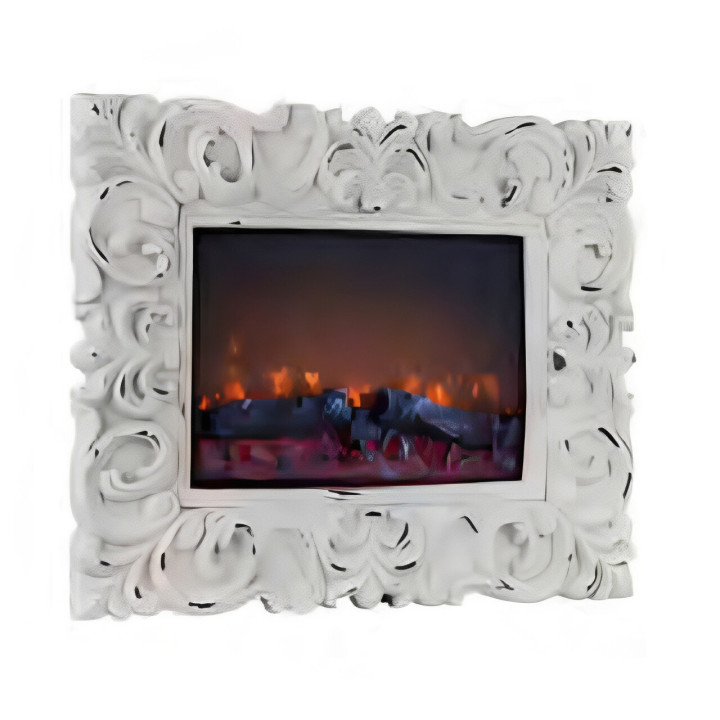 1400 1800W Caminetto Elettrico Shabby Chic 00179 Gmr Trading - 5 - Caminetti e stufe