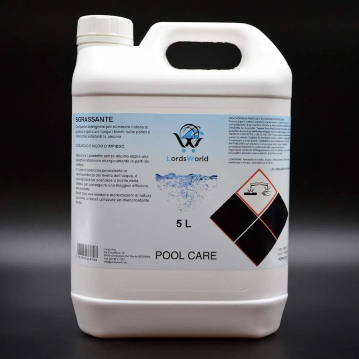 Liquid Alkaline Degreaser For Cleaning Swimming Pool Edges LordsWorld - 6 - Stain Removers