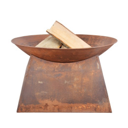 Effet rouille brasero acier carbone Venere 01810 Gmr Trading - 1 - Cheminées et poêles