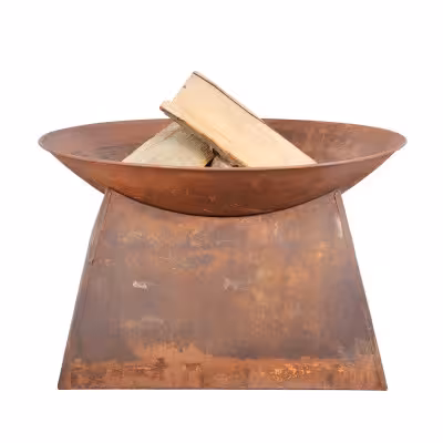 Effet rouille brasero acier carbone Venere 01810 Gmr Trading - 1 - Cheminées et poêles