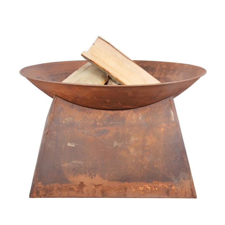 Effet rouille brasero acier carbone Venere 01810 Gmr Trading - 1 - Cheminées et poêles