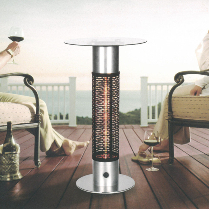 1500W Carbon Infrared Heating Table Libra 12704 Gmr Trading - 2 - Fireplace & Stoves