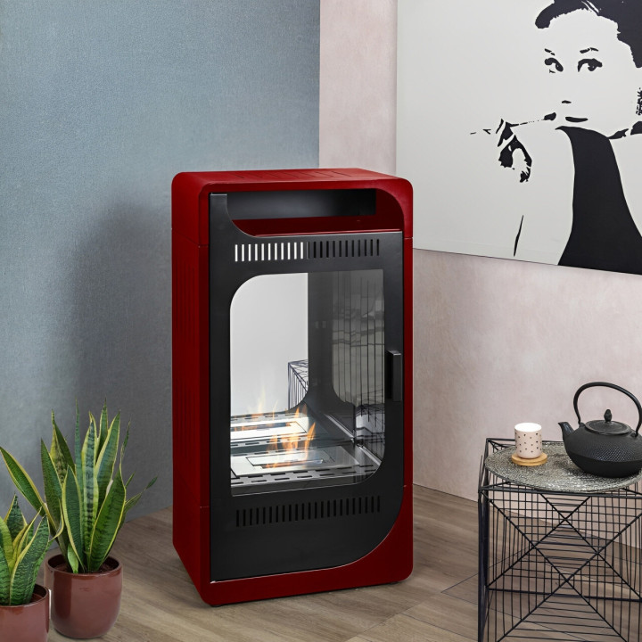 Chimenea bioetanol 3.0 kW estática Bordeaux Fiammetta 00232 Gmr Trading - 2 - Chimeneas y estufas