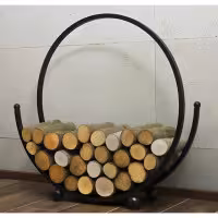 Cook King houten houtopslag binnen diameter 80 cm Spiral 333238 - 3 - Accessoires voor buitenhaarden