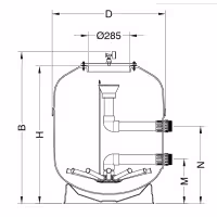AstralPool laminierter Sandfilter Europe Pro und Pro Long für Pools - 4 - Filter