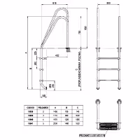 AstralPool escaleras asimétricas para piscinas - 4 - Escaleras