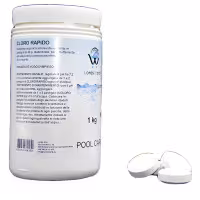 Tabletas Cloro 30 g 56% Dicloro Disolución Rápida LordsWorld - 1 - Cloro