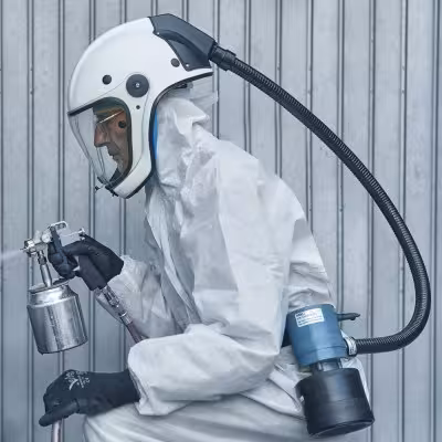 Kasco Sistema Casco Respiratore Motorizzato E T5 En 12941 - 8 - Caschi